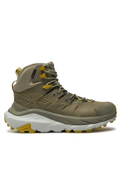 Hoka Trekkingi Kaha 2 Gtx GORE-TEX 1123155 Khaki ze sklepu MODIVO w kategorii Buty trekkingowe męskie - zdjęcie 181199772