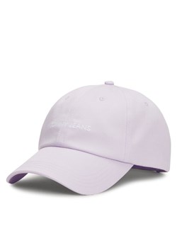 Tommy Jeans Czapka z daszkiem Linear Logo AW0AW15845 Fioletowy ze sklepu MODIVO w kategorii Czapki z daszkiem damskie - zdjęcie 181199844