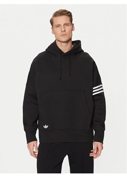 adidas Bluza Neuclassics JC9937 Czarny Oversize ze sklepu MODIVO w kategorii Bluzy męskie - zdjęcie 181199872