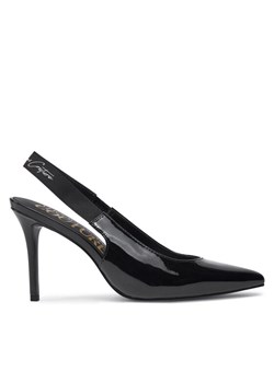 Versace Jeans Couture Sandały 77VA3S52 Czarny ze sklepu MODIVO w kategorii Sandały damskie - zdjęcie 181199992