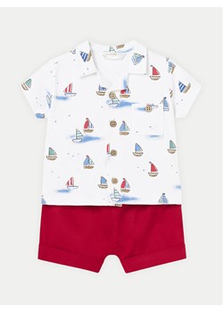 Mayoral Komplet t-shirt i spodenki 1222 Kolorowy Regular Fit ze sklepu MODIVO w kategorii Komplety niemowlęce - zdjęcie 181200121