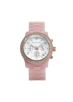 Michael Kors Zegarek Runway MK7424 Różowy ze sklepu MODIVO w kategorii Zegarki - zdjęcie 181200244