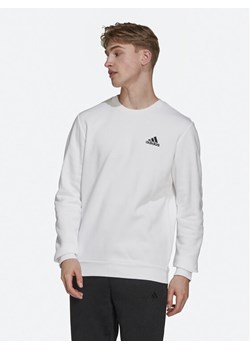 adidas Bluza Essentials H12220 Biały Regular Fit ze sklepu MODIVO w kategorii Bluzy męskie - zdjęcie 181200252