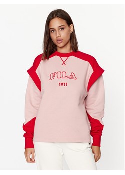 Fila Bluza FAW0633 Różowy Regular Fit ze sklepu MODIVO w kategorii Bluzy damskie - zdjęcie 181200454