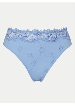 Hunkemöller Figi klasyczne z wysokim stanem Diva 301190 Błękitny ze sklepu MODIVO w kategorii Majtki damskie - zdjęcie 181200474