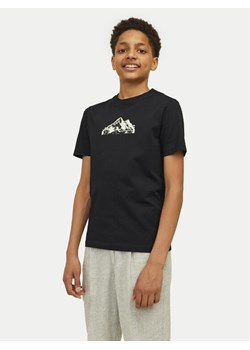 Jack&Jones Junior T-Shirt Mountain Logo 12263123 Czarny Standard Fit ze sklepu MODIVO w kategorii T-shirty chłopięce - zdjęcie 181200563