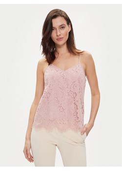 YAS Top Perla 26032812 Różowy Regular Fit ze sklepu MODIVO w kategorii Bluzki damskie - zdjęcie 181200644