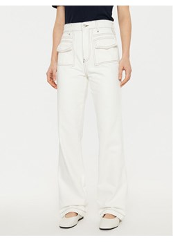 Tommy Hilfiger Jeansy WW0WW43718 Écru Relaxed Fit ze sklepu MODIVO w kategorii Jeansy damskie - zdjęcie 181200680
