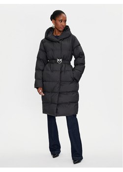 PINKO Kurtka zimowa Collirio Caban 103828 A11M Czarny Regular Fit ze sklepu MODIVO w kategorii Kurtki damskie - zdjęcie 181200691