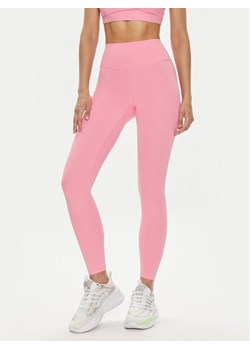 adidas Legginsy All Me IT9155 Różowy Slim Fit ze sklepu MODIVO w kategorii Spodnie damskie - zdjęcie 181201052