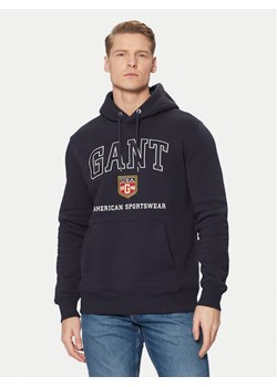 Gant Bluza 2044004 Granatowy Regular Fit ze sklepu MODIVO w kategorii Bluzy męskie - zdjęcie 181201060