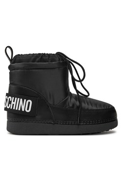 LOVE MOSCHINO Śniegowce JA24972G0LEB0000 Czarny ze sklepu MODIVO w kategorii Śniegowce damskie - zdjęcie 181201063