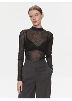 Boss Bluzka Egalina 50505774 Czarny Slim Fit - id: 0000303661090 - marki BOSS HUGO BOSS - 181201182 Boss Bluzka Egalina 50505774 Czarny Slim Fit ze sklepu MODIVO w kategorii Bluzki damskie - zdjęcie 181201182