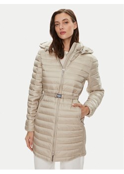 Calvin Klein Kurtka przejściowa K20K207109 Beżowy Slim Fit ze sklepu MODIVO w kategorii Kurtki damskie - zdjęcie 181201243