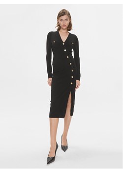 Pinko Sukienka dzianinowa Comasico 101925 A16I Czarny Slim Fit ze sklepu MODIVO w kategorii Sukienki - zdjęcie 181201314