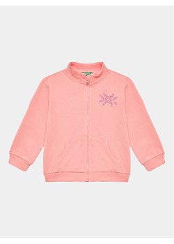 United Colors Of Benetton Bluza 3J70G5020 Różowy Regular Fit - id: 0000303214340 - marki United Colors Of Benetton - 181201332 United Colors Of Benetton Bluza 3J70G5020 Różowy Regular Fit ze sklepu MODIVO w kategorii Bluzy dziewczęce - zdjęcie 181201332