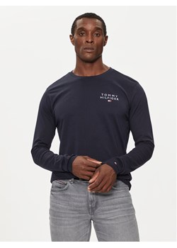 Tommy Hilfiger Longsleeve UM0UM02984 Granatowy Regular Fit ze sklepu MODIVO w kategorii T-shirty męskie - zdjęcie 181201343