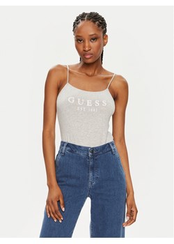 Guess Body O2GM12 KBBU1 Szary Slim Fit ze sklepu MODIVO w kategorii Bluzki damskie - zdjęcie 181201414