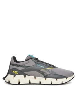 Reebok Sneakersy ZIG DYNAMICA STR 100209976 Szary ze sklepu MODIVO w kategorii Buty sportowe męskie - zdjęcie 181201550