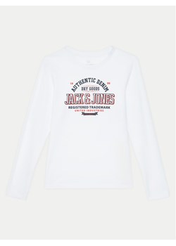 Jack&Jones Junior Bluzka Logo 12258880 Granatowy Regular Fit ze sklepu MODIVO w kategorii T-shirty chłopięce - zdjęcie 181201651
