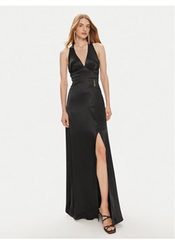 Fracomina Sukienka wieczorowa FQ24SD3024W45101 Czarny Slim Fit ze sklepu MODIVO w kategorii Sukienki - zdjęcie 181201690