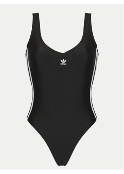 adidas Strój kąpielowy adicolor 3-Stripes JG5775 Czarny ze sklepu MODIVO w kategorii Stroje kąpielowe - zdjęcie 181201743
