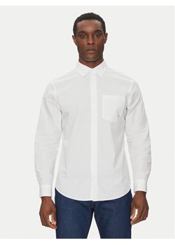 Calvin Klein Jeans Koszula LV040QM160 Biały Regular Fit ze sklepu MODIVO w kategorii Koszule męskie - zdjęcie 181201864