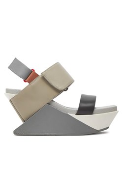 United Nude Sandały Delta Wedge Sandal 1041381616 Beżowy ze sklepu MODIVO w kategorii Sandały damskie - zdjęcie 181202010