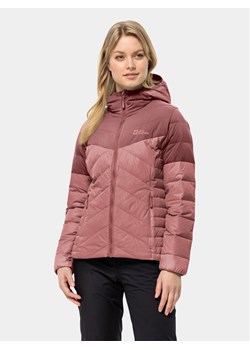 Jack Wolfskin Kurtka puchowa Tundra Down Hoody 1206642 Różowy Slim Fit ze sklepu MODIVO w kategorii Kurtki damskie - zdjęcie 181202012