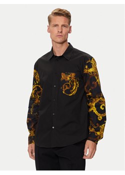 Versace Jeans Couture Koszula 76GAL2R2 Czarny Regular Fit ze sklepu MODIVO w kategorii Koszule męskie - zdjęcie 181202034