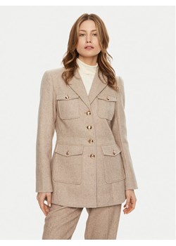 Bruuns Bazaar Marynarka Baki BBW4290 Beżowy Slim Fit ze sklepu MODIVO w kategorii Marynarki damskie - zdjęcie 181202182