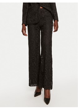 TWINSET Spodnie materiałowe 242TP2466 Czarny Wide Leg ze sklepu MODIVO w kategorii Spodnie damskie - zdjęcie 181202223