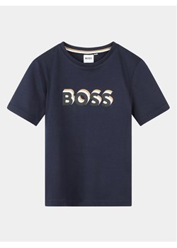 Boss T-Shirt J50723 S Granatowy Regular Fit ze sklepu MODIVO w kategorii T-shirty chłopięce - zdjęcie 181202253