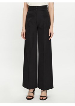 Maryley Spodnie materiałowe 24EB680/43NE Czarny Wide Leg ze sklepu MODIVO w kategorii Spodnie damskie - zdjęcie 181202281
