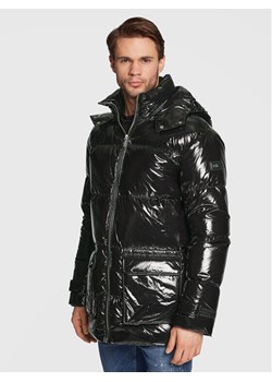 KARL LAGERFELD Kurtka puchowa 505041 524547 Czarny Regular Fit ze sklepu MODIVO w kategorii Kurtki męskie - zdjęcie 181202344