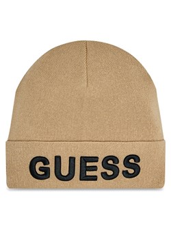 Guess Czapka AM5027 POL01 Beżowy ze sklepu MODIVO w kategorii Czapki zimowe męskie - zdjęcie 181202363