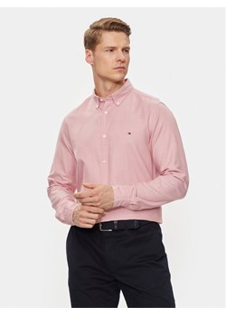 Tommy Hilfiger Koszula MW0MW33782 Różowy Slim Fit ze sklepu MODIVO w kategorii Koszule męskie - zdjęcie 181202401