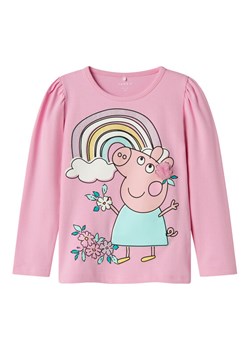 NAME IT Bluzka Fiffi Peppa 13240636 Różowy Regular Fit ze sklepu MODIVO w kategorii Bluzki dziewczęce - zdjęcie 181202501