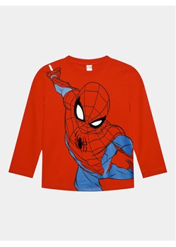 OVS Bluzka SPIDER-MAN 1816151 Czerwony Regular Fit ze sklepu MODIVO w kategorii T-shirty chłopięce - zdjęcie 181202541