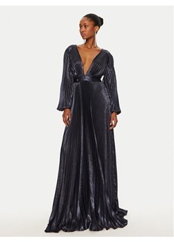 Babylon Sukienka wieczorowa S00813 Granatowy Regular Fit ze sklepu MODIVO w kategorii Sukienki - zdjęcie 181202714