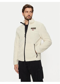 Napapijri Polar Tynik NP0A4IA9 Beżowy Regular Fit ze sklepu MODIVO w kategorii Bluzy męskie - zdjęcie 181202753