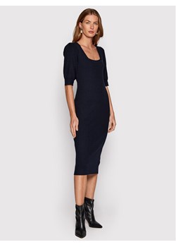 Scotch & Soda Sukienka dzianinowa 168555 Granatowy Regular Fit ze sklepu MODIVO w kategorii Sukienki - zdjęcie 181202793
