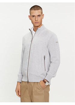 Paul&Shark Kardigan 24411708 Szary Regular Fit ze sklepu MODIVO w kategorii Swetry męskie - zdjęcie 181202801