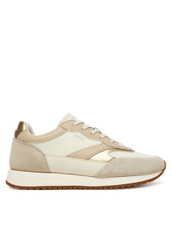 BOSS Sneakersy Kai Runn 50541653 Beżowy ze sklepu MODIVO w kategorii Buty sportowe damskie - zdjęcie 181202853