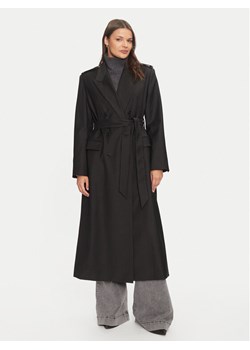 IVY OAK Płaszcz wełniany Colette IO111134 Czarny Oversize ze sklepu MODIVO w kategorii Płaszcze damskie - zdjęcie 181202872
