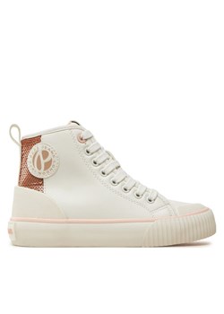 Pepe Jeans Trampki Ottis Young G PGS30608 Biały ze sklepu MODIVO w kategorii Trampki dziecięce - zdjęcie 181202970