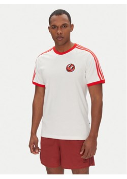 adidas T-Shirt JD0716 Biały Slim Fit ze sklepu MODIVO w kategorii T-shirty męskie - zdjęcie 181203070