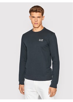 EA7 Emporio Armani Bluza 8NPM52 PJ05Z 1578 Granatowy Regular Fit ze sklepu MODIVO w kategorii Bluzy męskie - zdjęcie 181203193