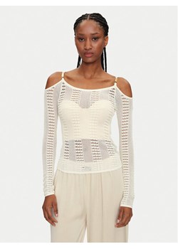 Marciano Guess Sweter 5GGR10 5869Z Écru Regular Fit ze sklepu MODIVO w kategorii Swetry damskie - zdjęcie 181203224