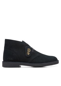 Clarks Trzewiki Desert Bt Evo Czarny ze sklepu MODIVO w kategorii Buty zimowe męskie - zdjęcie 181203254